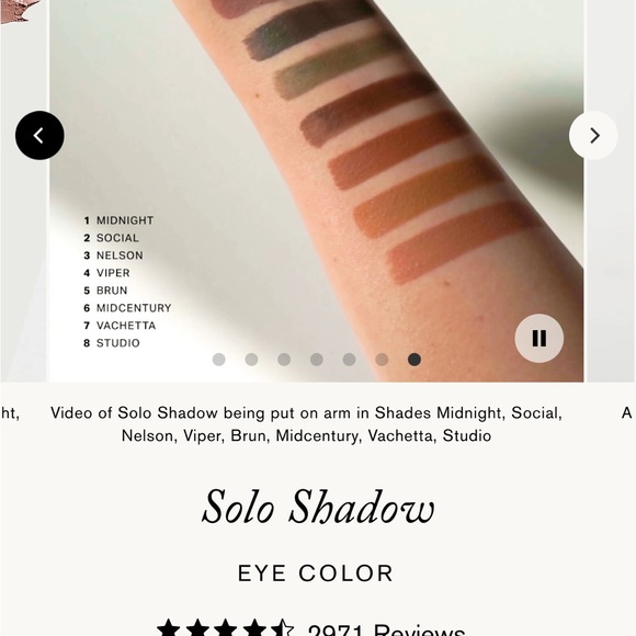 Set of 6 Merit Solo Shadows - Picture 8 of 12